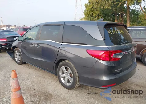 2019 Honda Odyssey Ex-L z USA, uszkodzony, nr VIN 5FNRL6H74KB071290